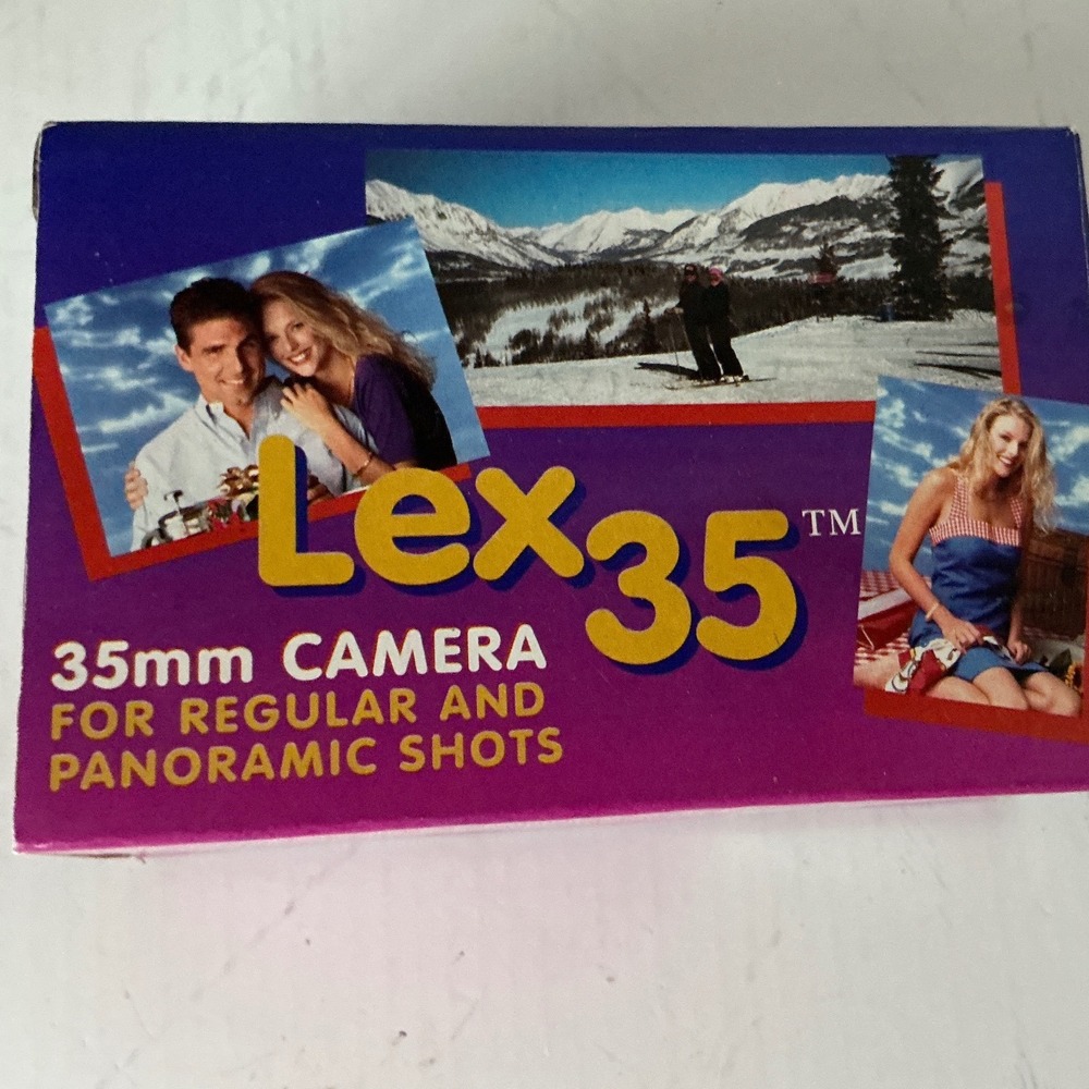 Lex35 Vintage 35mm Film Camera Panoramic and Standard Dual Mode Point and Shoot